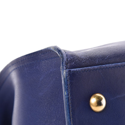 Saint Laurent Calfskin Small Classic Y Cabas Royal Blue 11 of 31