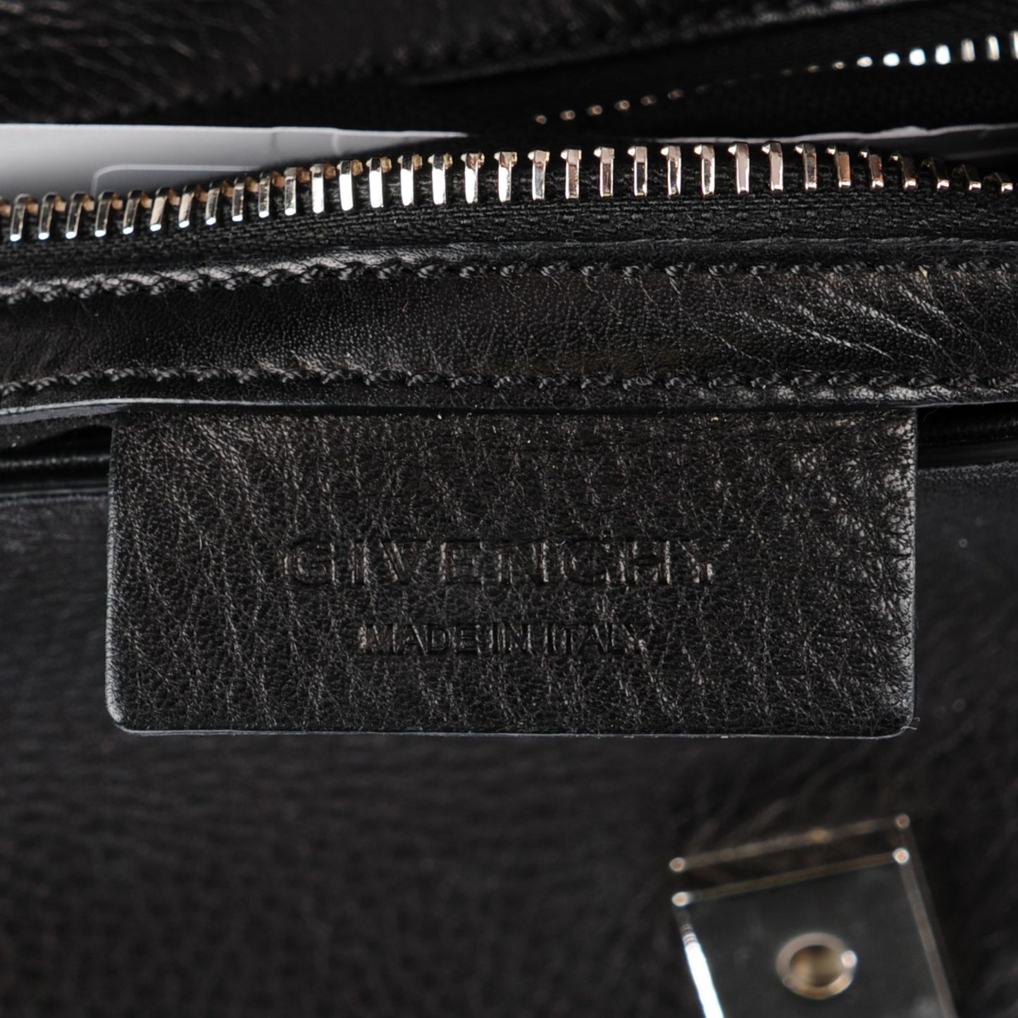 Calfskin Small Pandora Pure Flap Bag Black