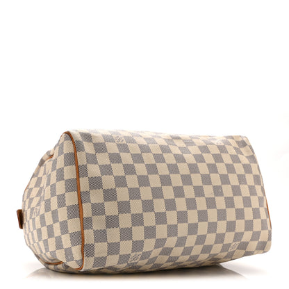 Louis Vuitton Damier Azur Speedy 30 4 of 10