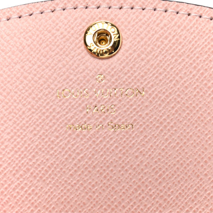 Louis Vuitton Damier Ebene Rosalie Coin Purse Rose Ballerine 6 of 8