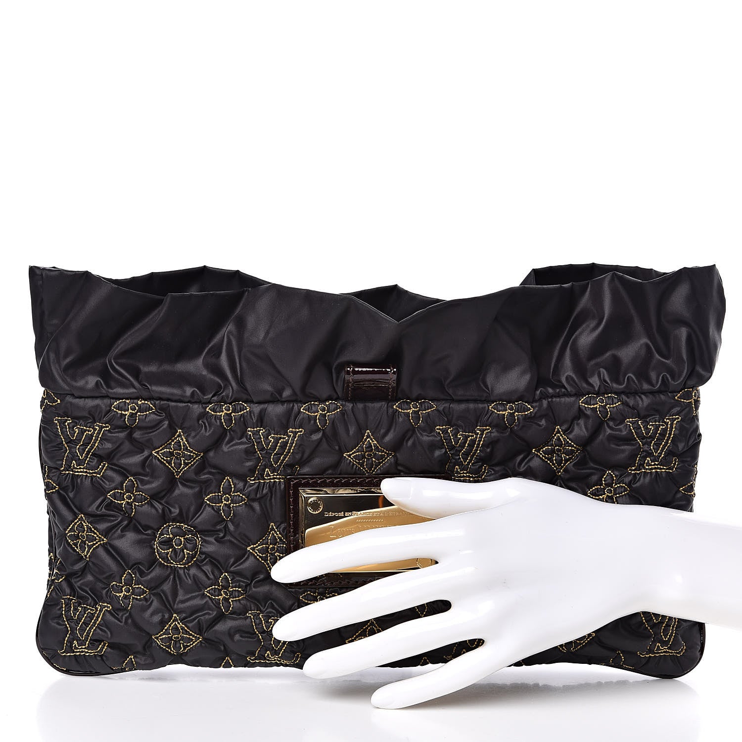 Louis Vuitton Pochette Devi MM Black 2 of 8
