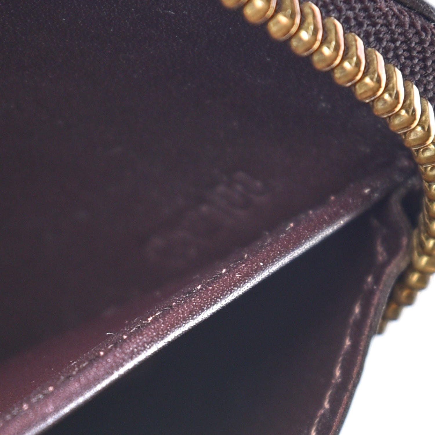 Louis Vuitton Vernis Zippy Wallet Amarante 9 of 10