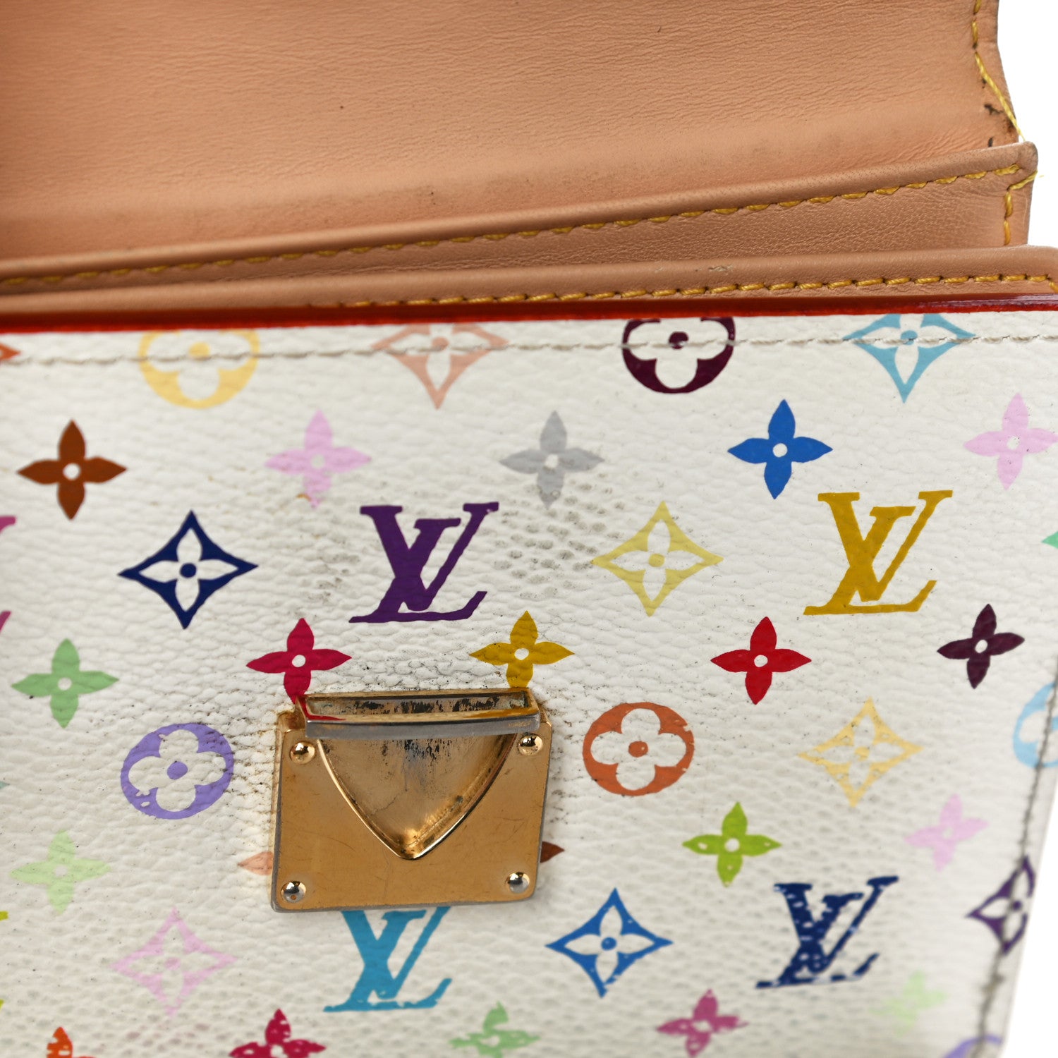 Louis Vuitton Monogram Multicolor Koala Wallet White 21 of 22