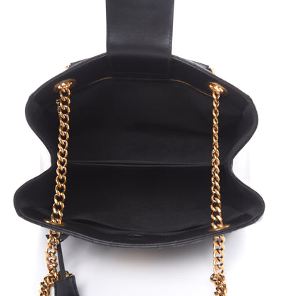 Louis Vuitton Calfskin New Wave Chain Tote Black 5 of 11