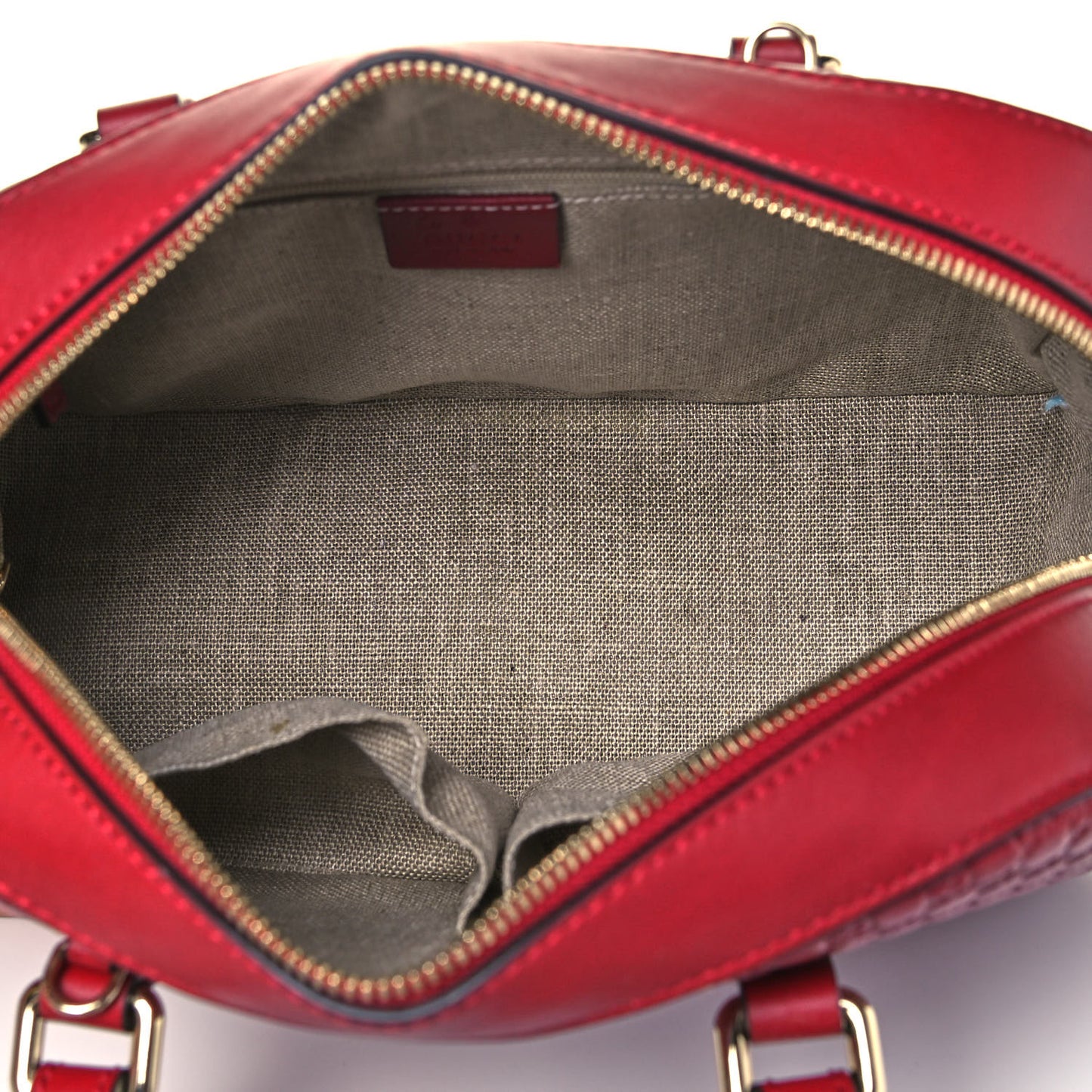 Soft Microguccissima Medium Crossbody Bag Rosso