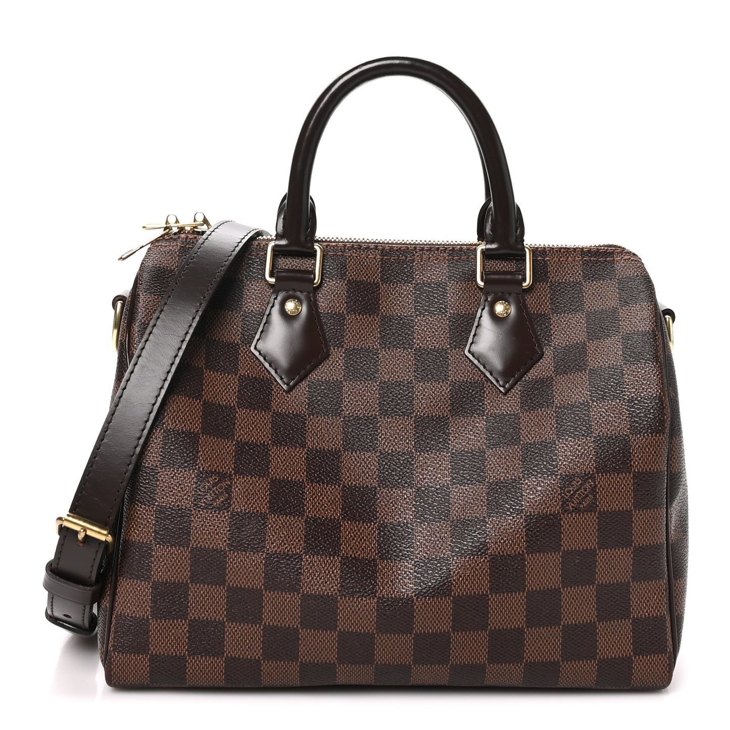 Damier Ebene Speedy Bandouliere 25