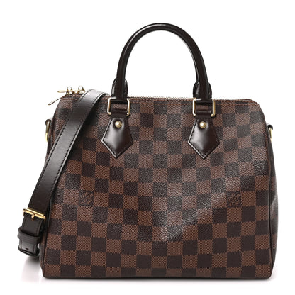 Louis Vuitton Damier Ebene Speedy Bandouliere 25 1 of 9