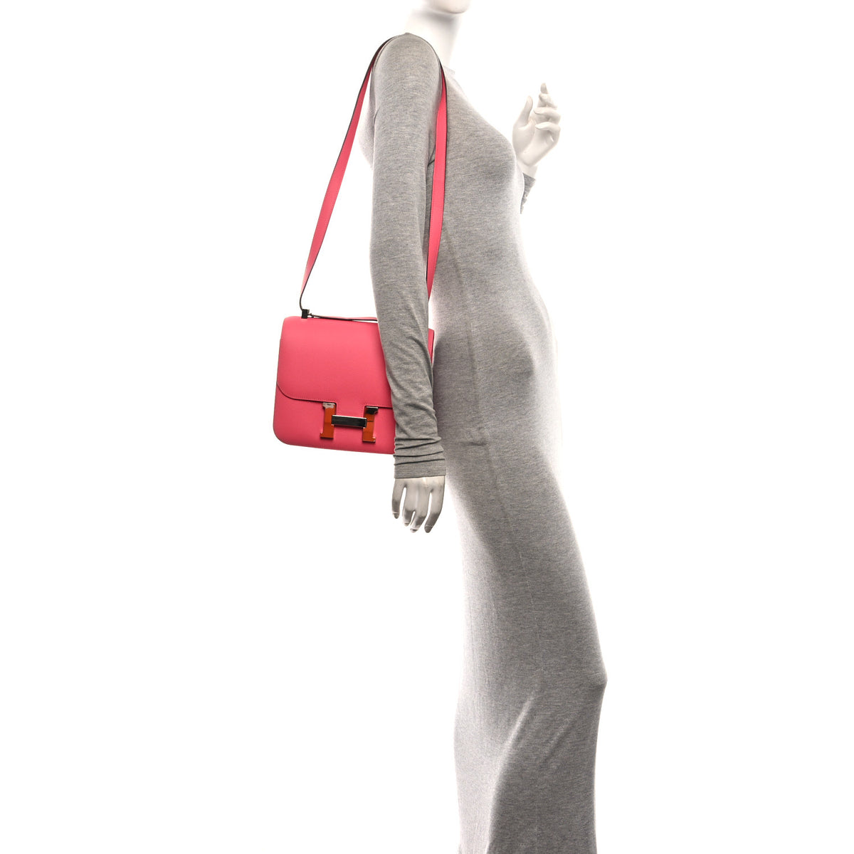 Hermes Epsom Constance 24 Rose Azalee 2 of 11