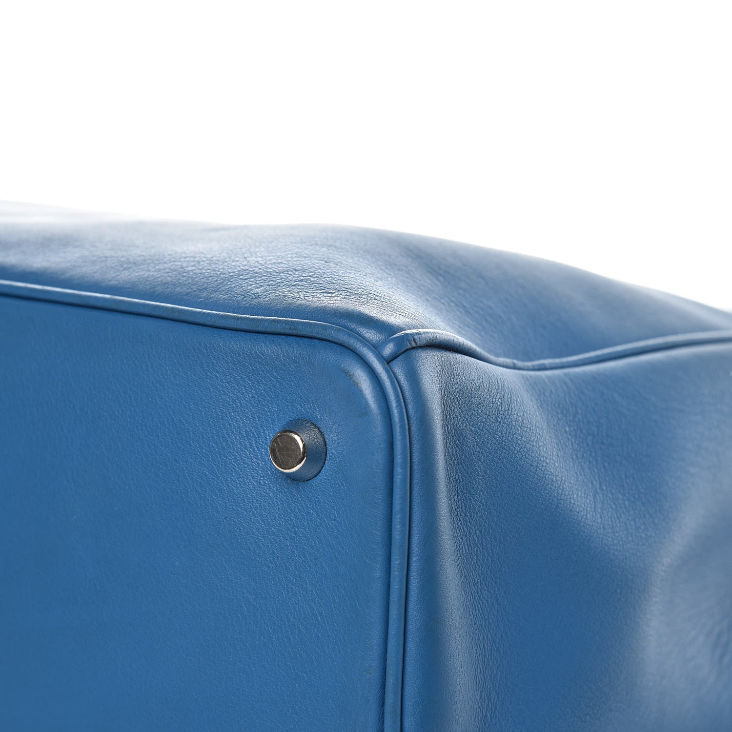 Christian Dior Smooth Calfskin Large Diorissimo Tote Blue 13 of 21