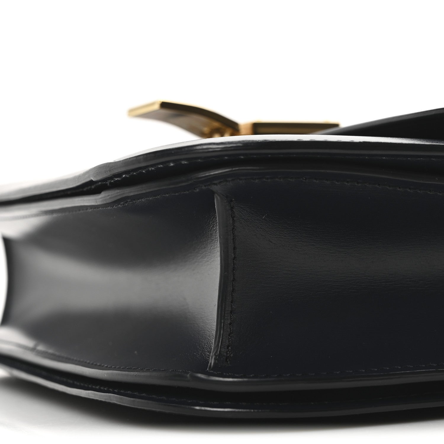 Celine Box Calfskin Medium Classic Box Flap Bag Navy 10 of 10