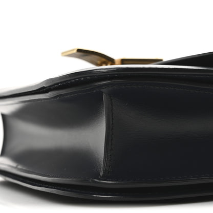 Celine Box Calfskin Medium Classic Box Flap Bag Navy 10 of 10