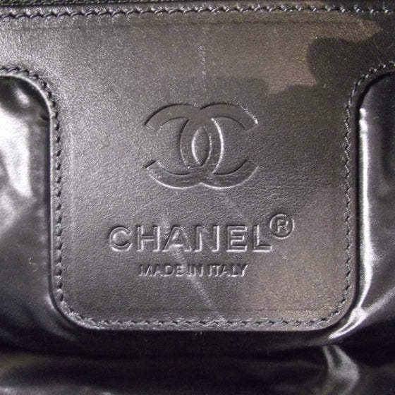 Chanel Nylon Coco Cocoon Large Tote Blue 10 of 11