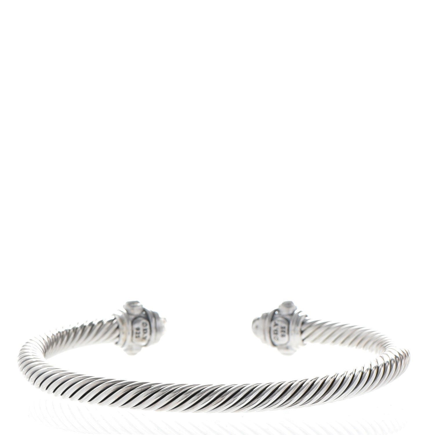 David Yurman Sterling Silver 5mm Renaissance Bracelet 3 of 5