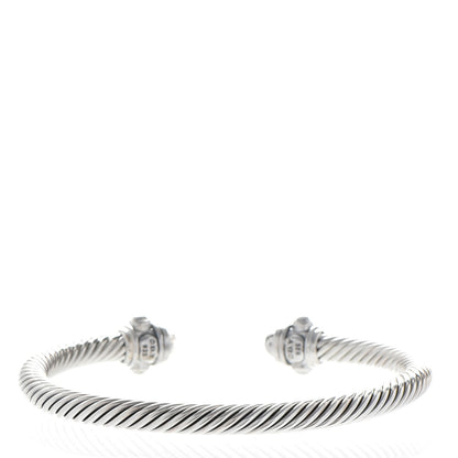 David Yurman Sterling Silver 5mm Renaissance Bracelet 3 of 5