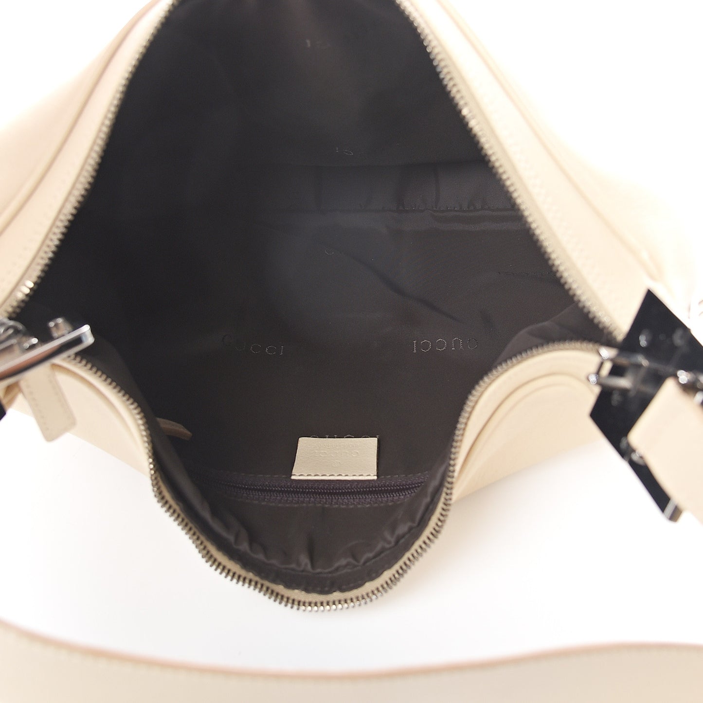 Calfskin Shoulder Bag Beige
