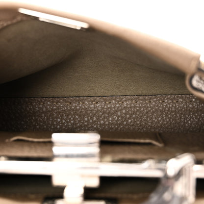 Fendi Cuoio Romano Snakeskin Selleria Mini Peekaboo Iconic Satchel Roccia Corda 6 of 10