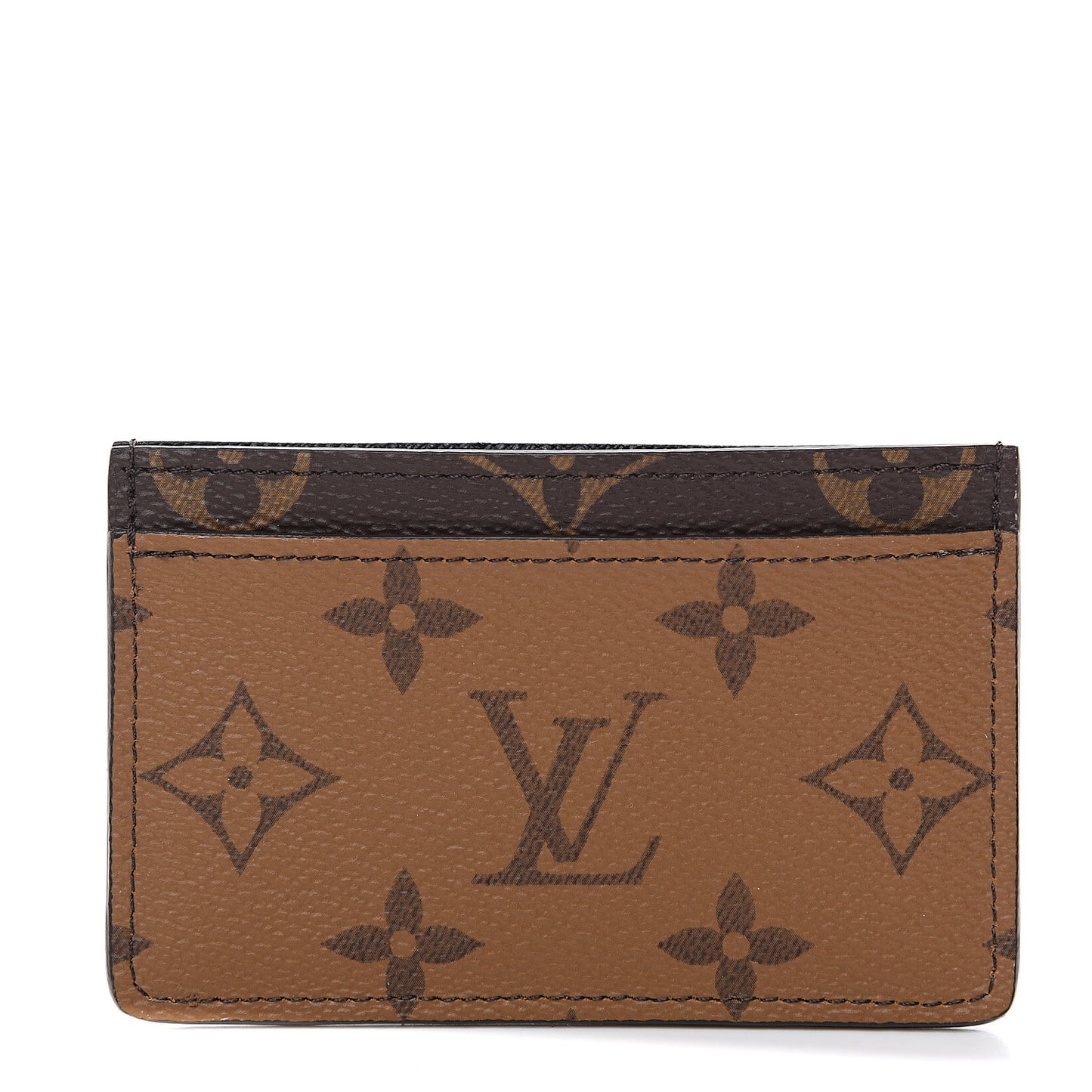Reverse Monogram Card Holder