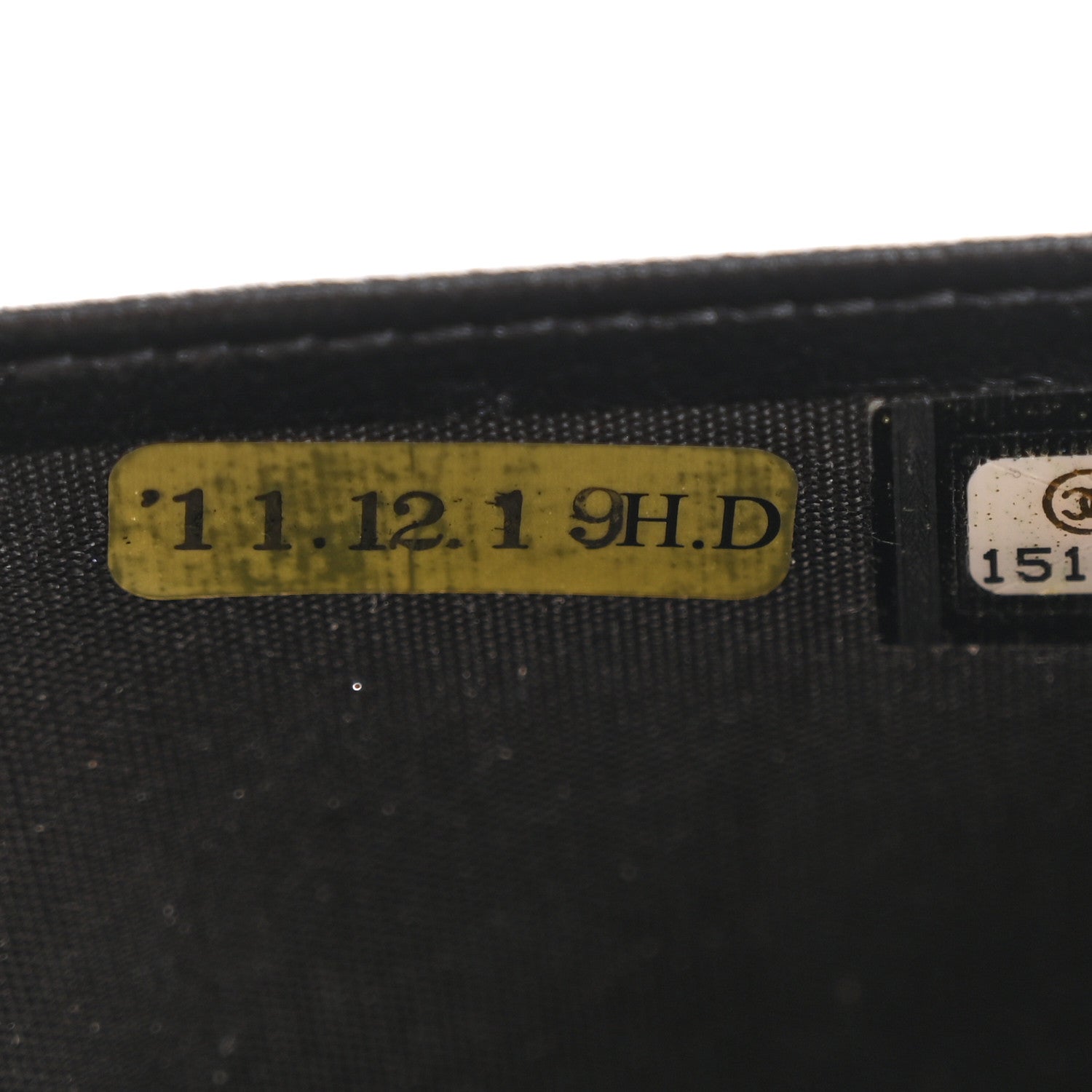 Chanel Goatskin Camellia Embossed Flap Wallet Black 8 of 8