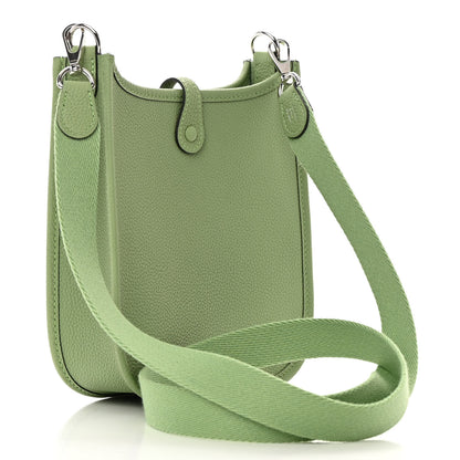 Hermes Taurillon Maurice Evelyne TPM Vert Criquet 3 of 10