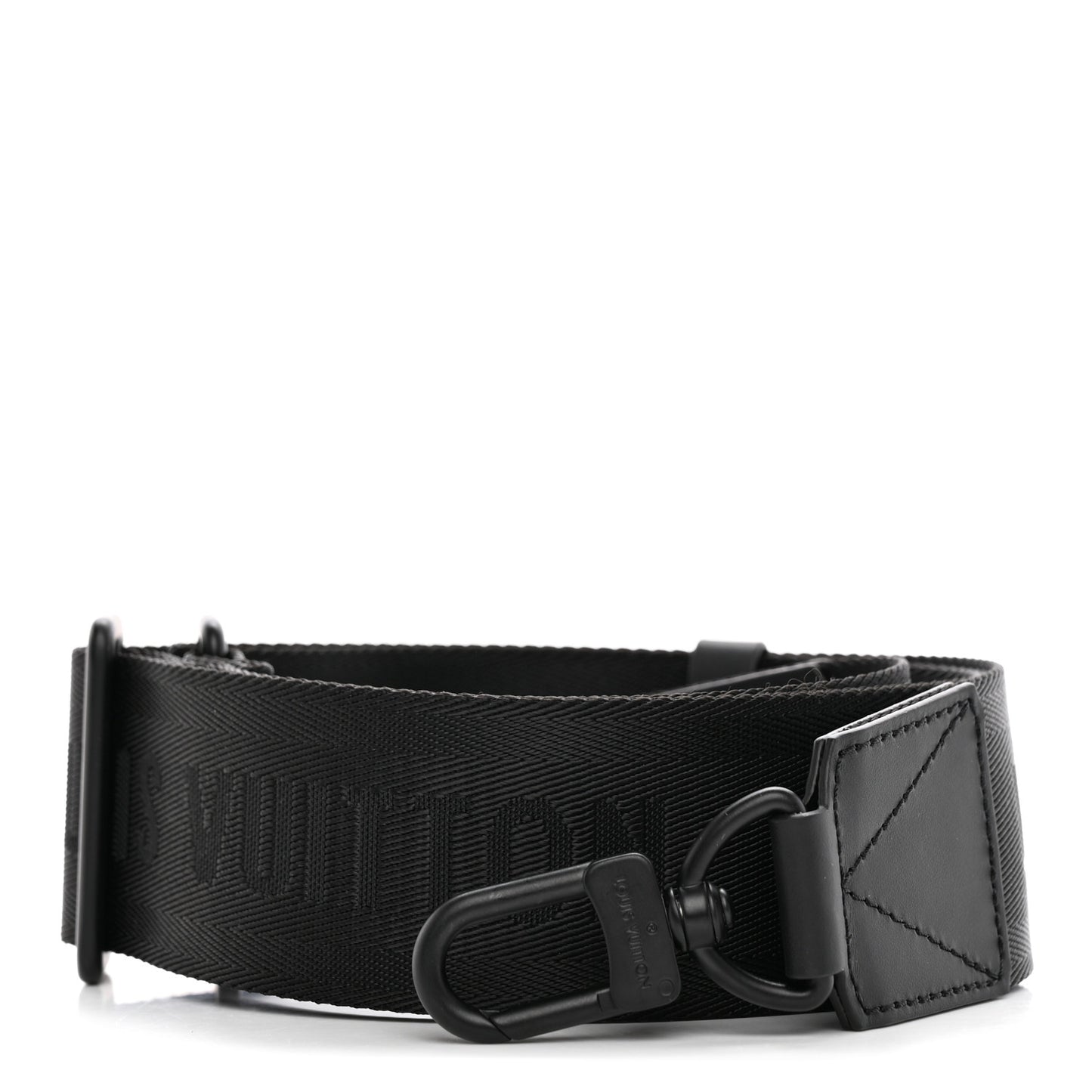 Monogram Trio Messenger Shoulder Strap Black