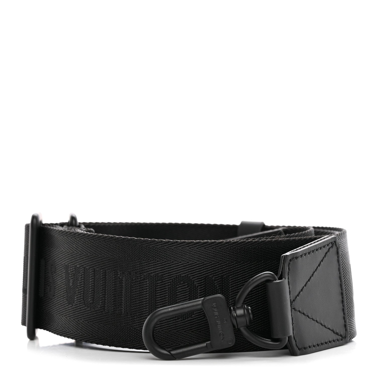 Louis Vuitton Monogram Trio Messenger Shoulder Strap Black 1 of 4