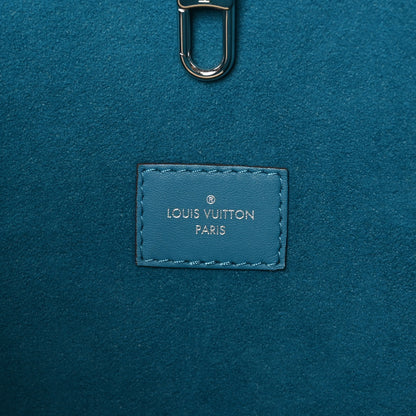 Louis Vuitton Epi Neverfull MM Cyan 7 of 15