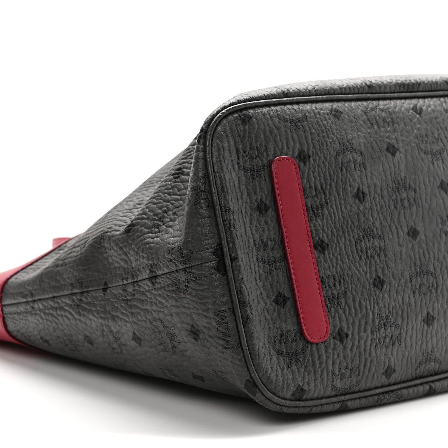 Visetos Large Anya Shopper Tote Phantom Grey Red