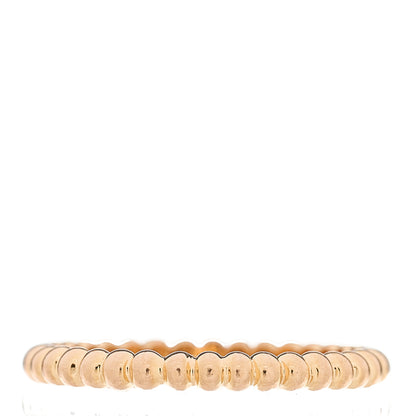 Van Cleef & Arpels 18K Rose Gold Small Perlee Ring 51 5.75 3 of 4
