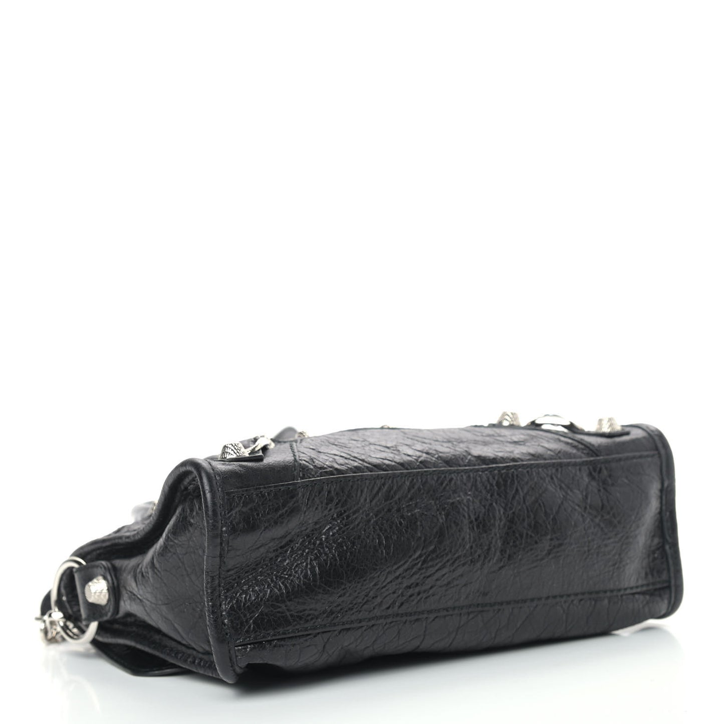 Agneau Giant 12 Silver Hardware Mini City Black