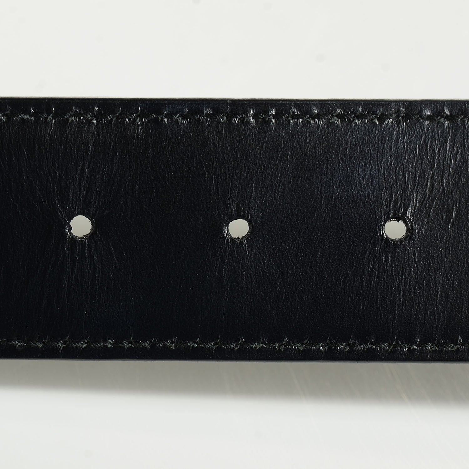 Gucci Guccissima Interlocking G 40mm Belt 80 32 Black 4 of 5