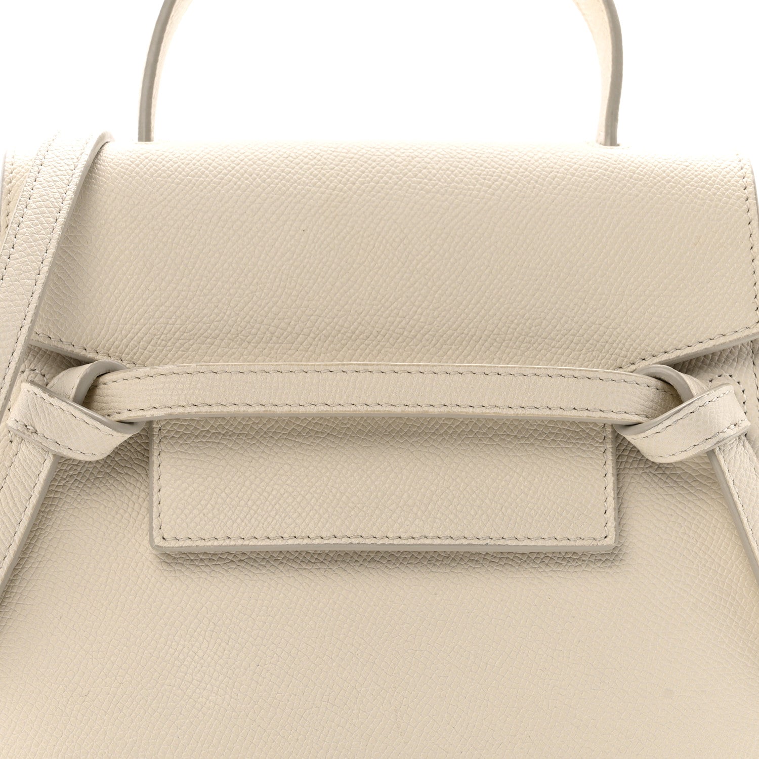 Celine Grained Calfskin Nano Belt Bag Linen 8 of 15