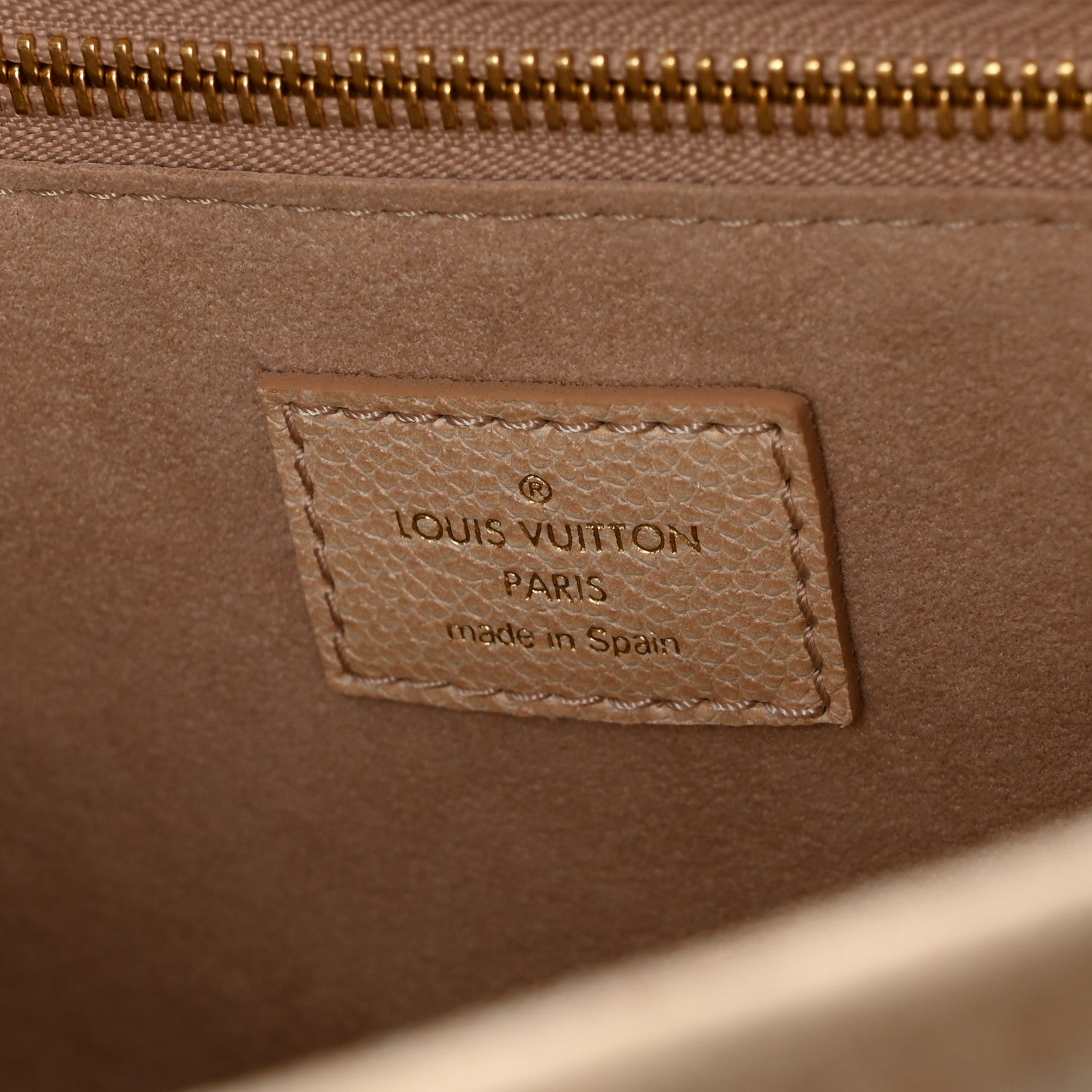 Louis Vuitton Empreinte Monogram Summer Stardust Neverfull MM Beige Clair 6 of 10