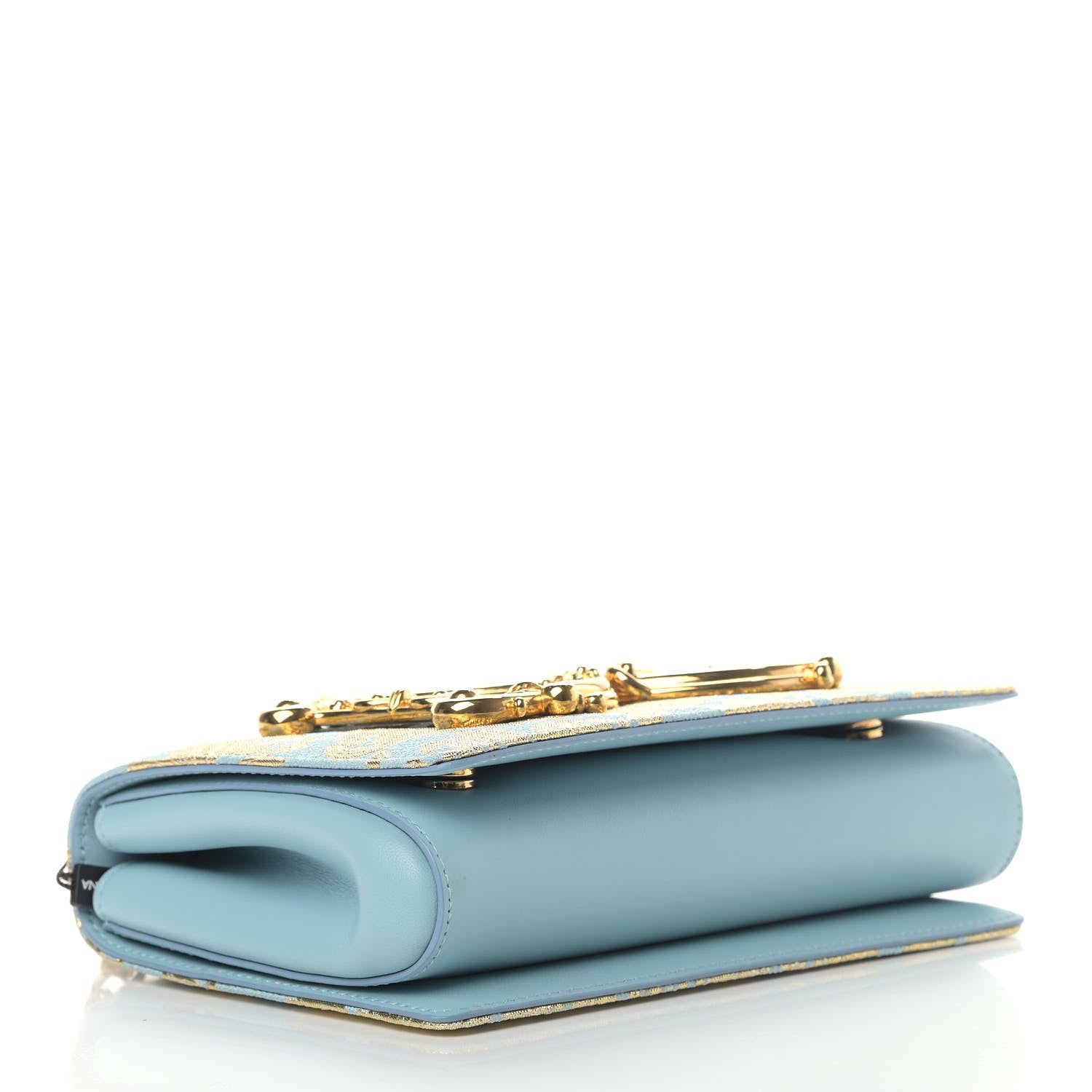 Dolce & Gabbana Brocade DG Girls Shoulder Bag Light Blue 4 of 8