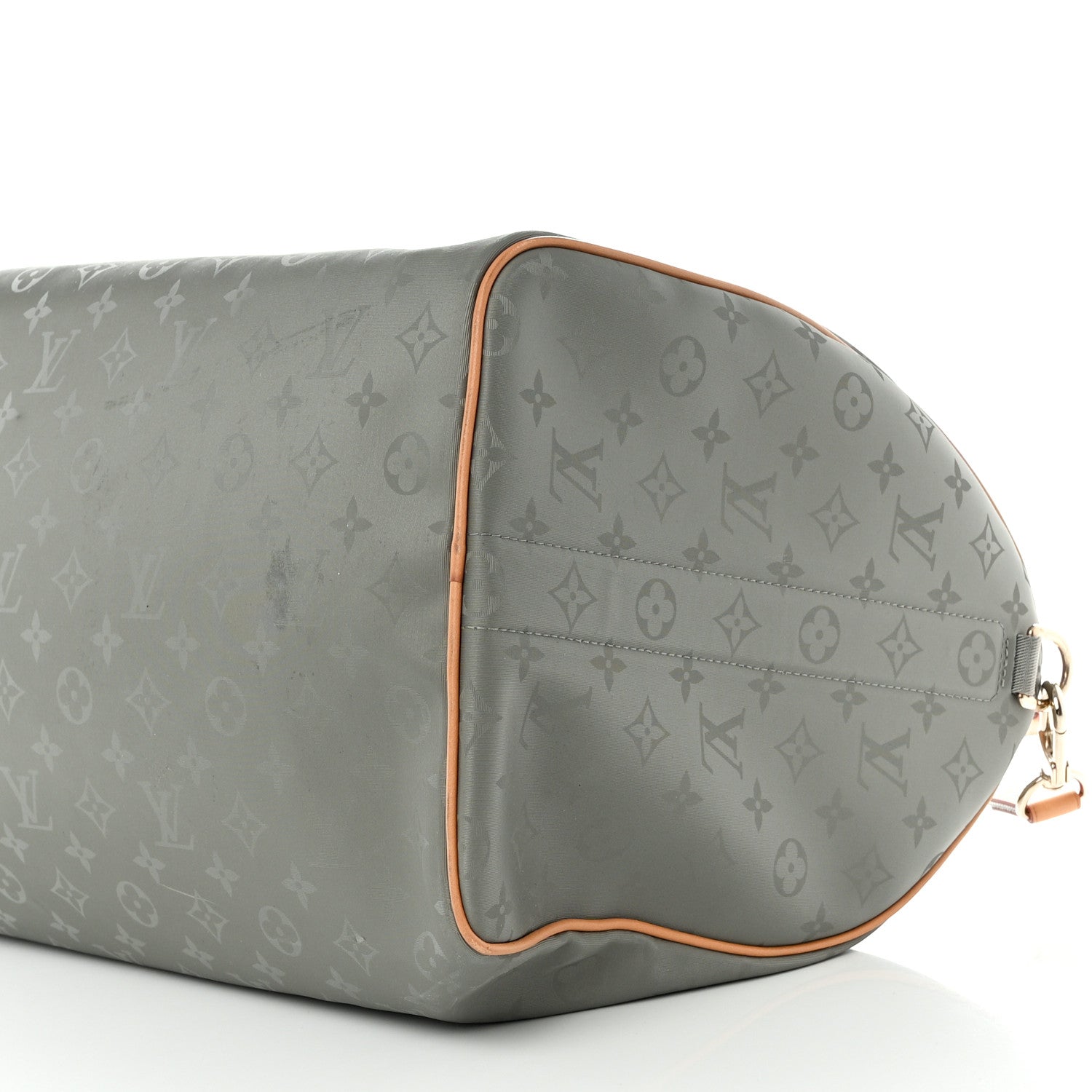 Louis Vuitton Monogram Titanium Keepall Bandouliere 50 9 of 11