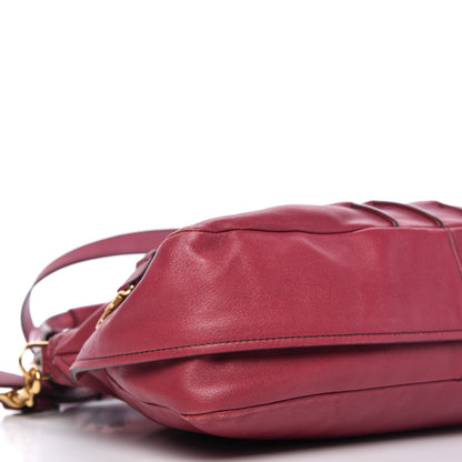 Chloe Calfskin Shoulder Bag Red 6 of 10