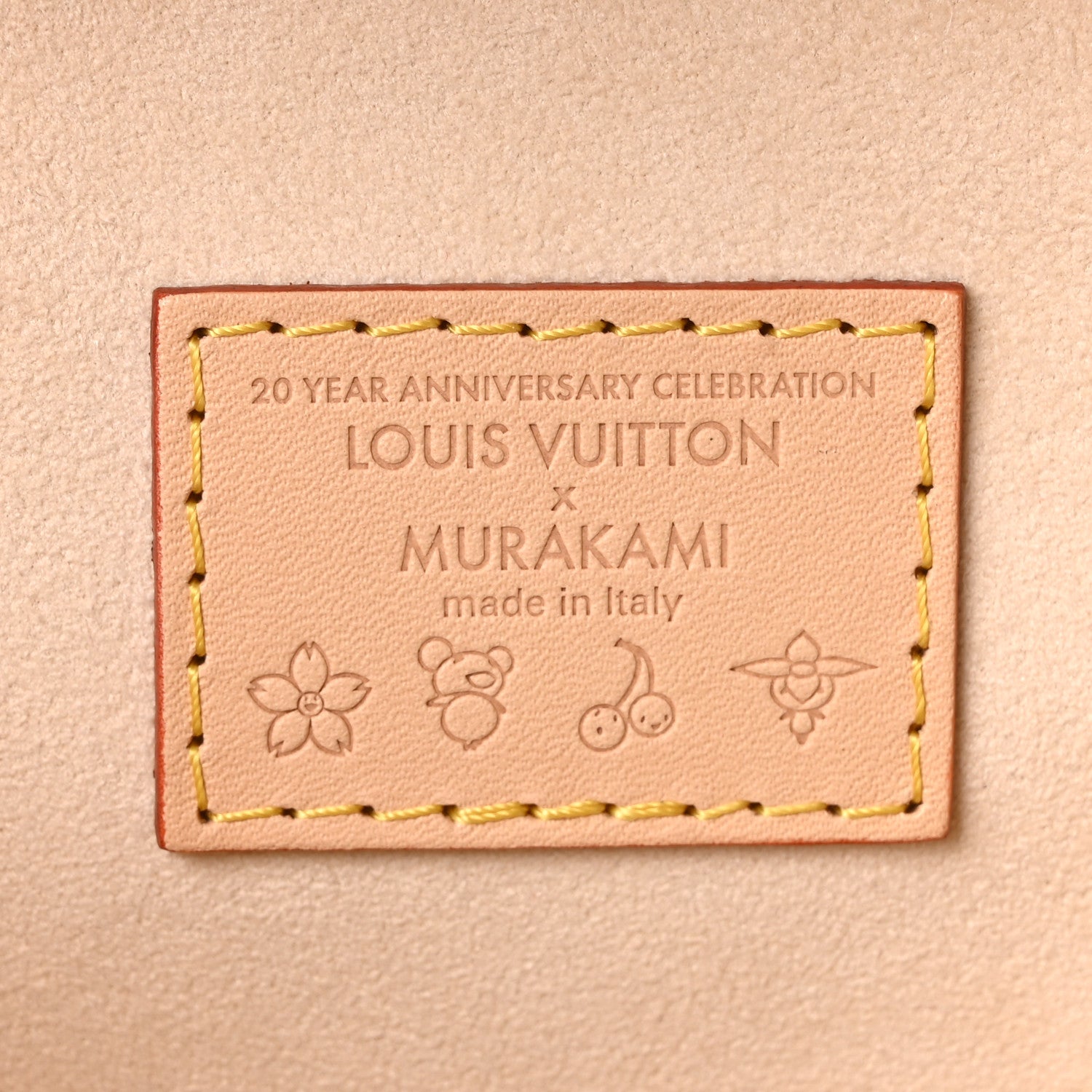 Louis Vuitton LV x TM Monogram Multicolor Vanity Chain Pouch White 6 of 10