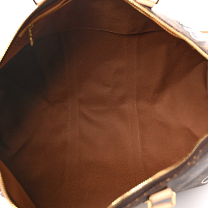 Louis Vuitton Monogram World Tour Keepall Bandouliere 50 4 of 12