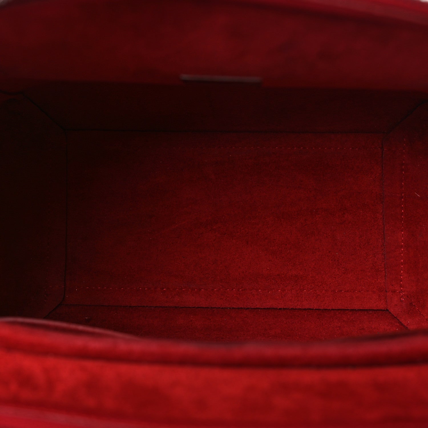 Celine Baby Grained Calfskin Micro Belt Bag Coquelicot 5 of 11