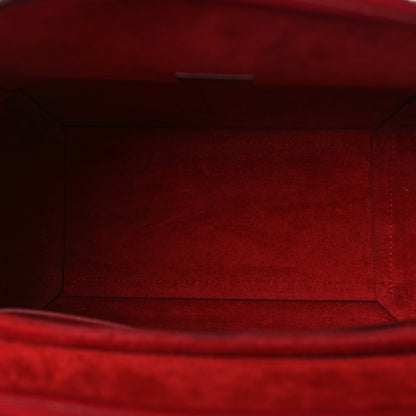 Celine Baby Grained Calfskin Micro Belt Bag Coquelicot 5 of 11