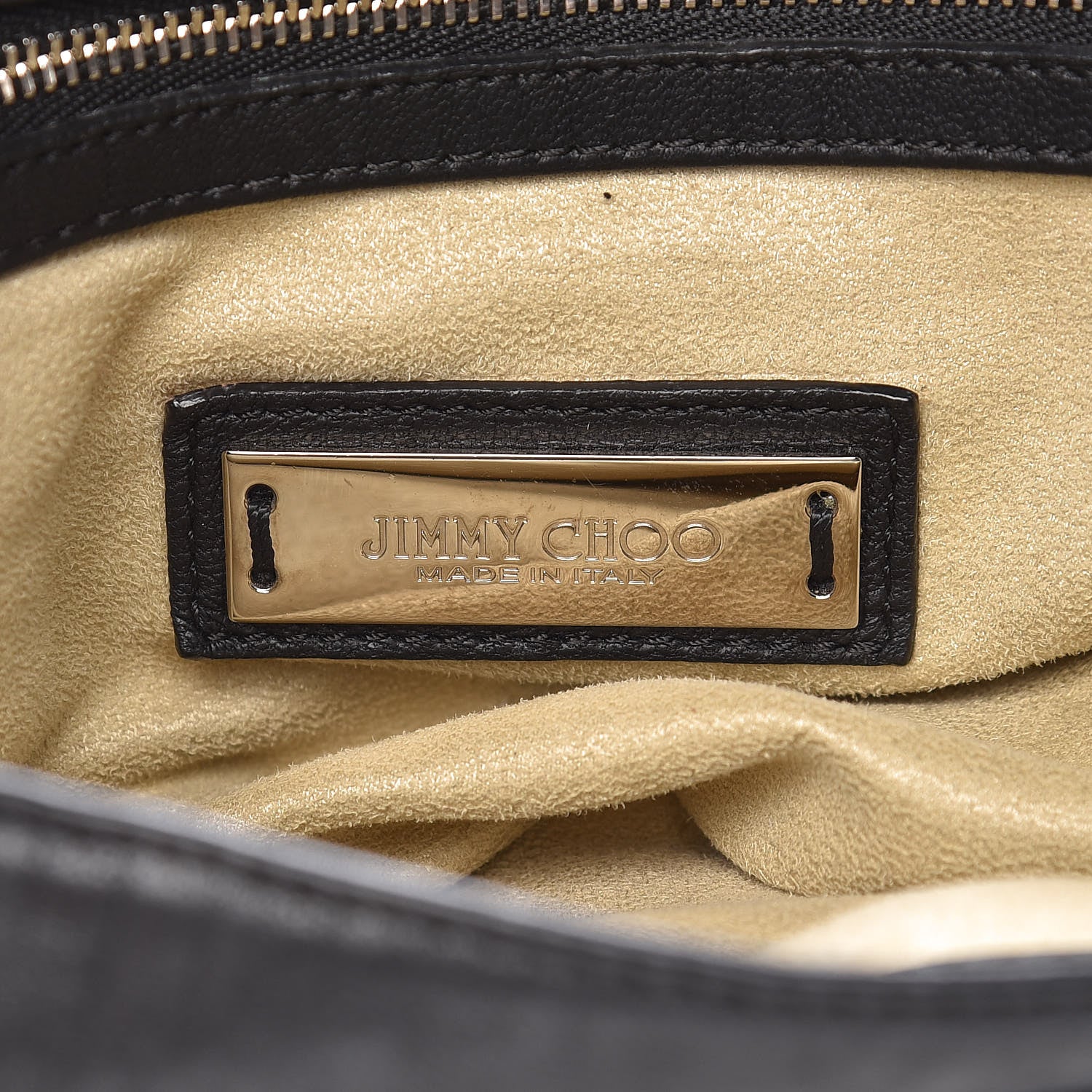 Jimmy Choo Lambskin Large Biker Hobo Black 7 of 12