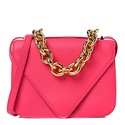 Bottega Veneta Calfskin Mount Envelope Bag Pink 1 of 10