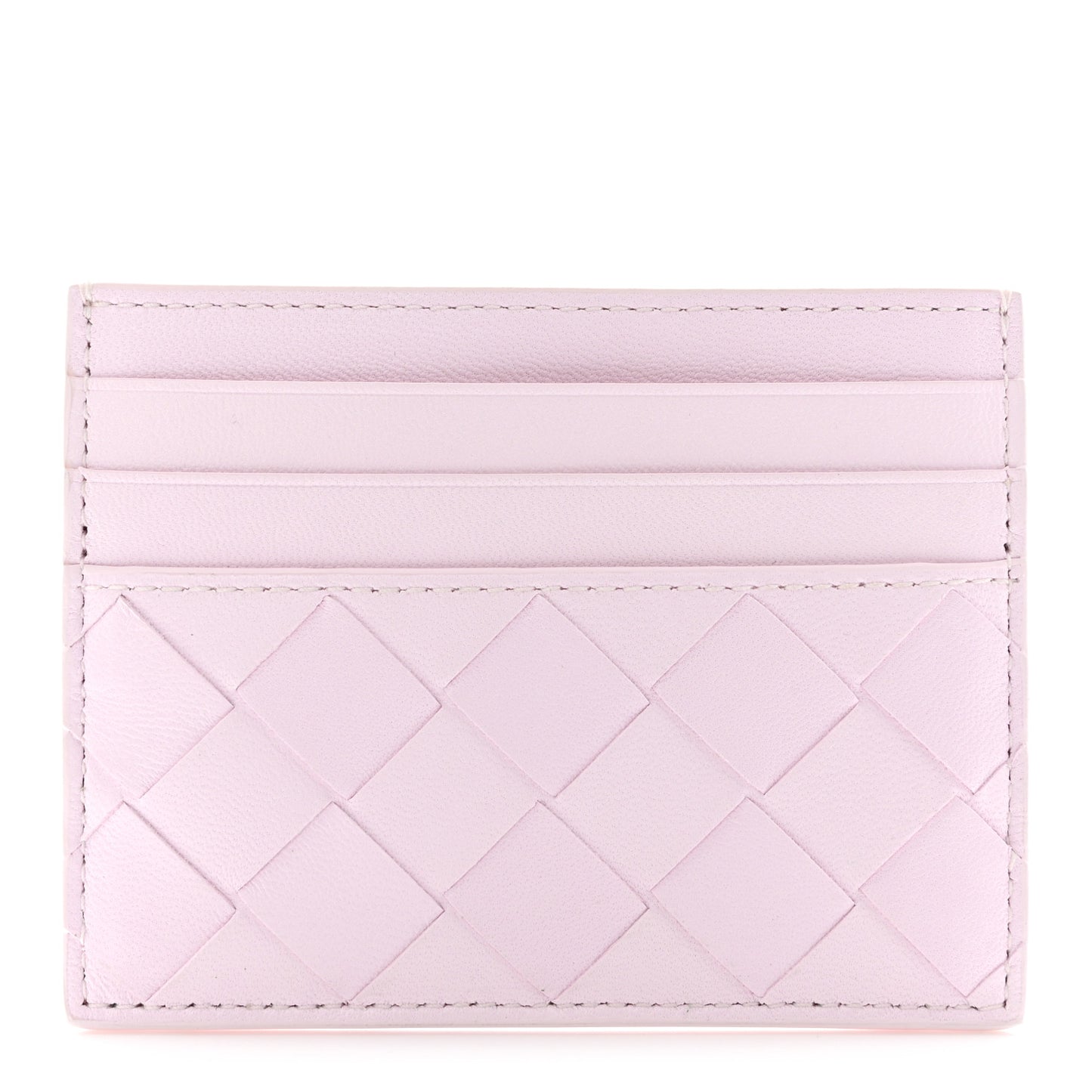 Nappa Intrecciato Card Holder Bliss Washed
