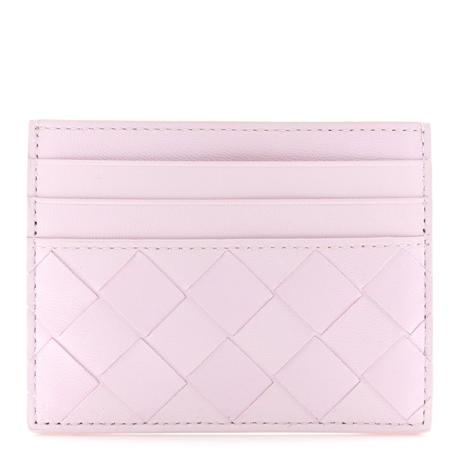 Bottega Veneta Nappa Intrecciato Card Holder Bliss Washed 1 of 9