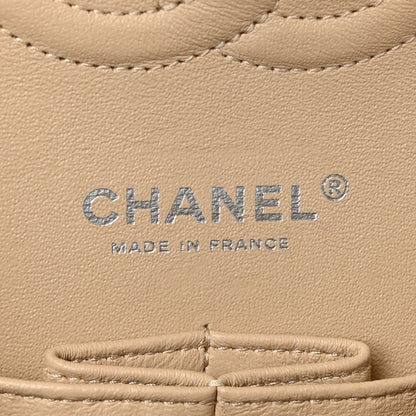 Chanel Caviar Quilted Medium Double Flap Beige 6 of 9