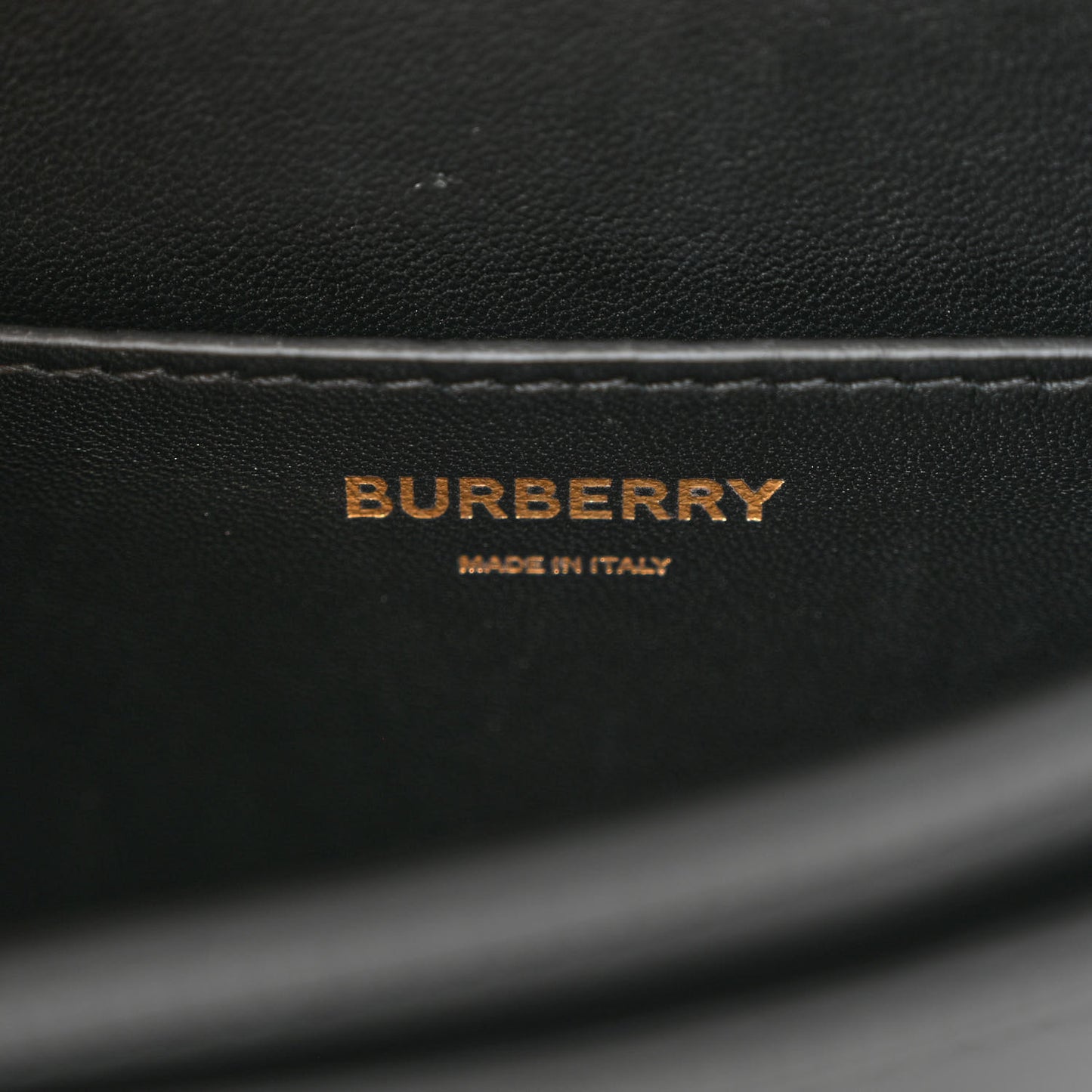 Calfskin Small TB Bag Black