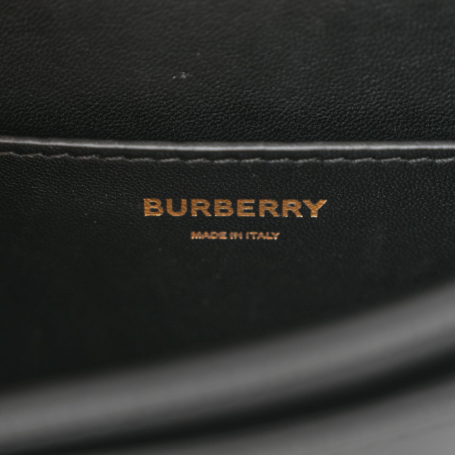 Burberry Calfskin Small TB Bag Black 6 of 13