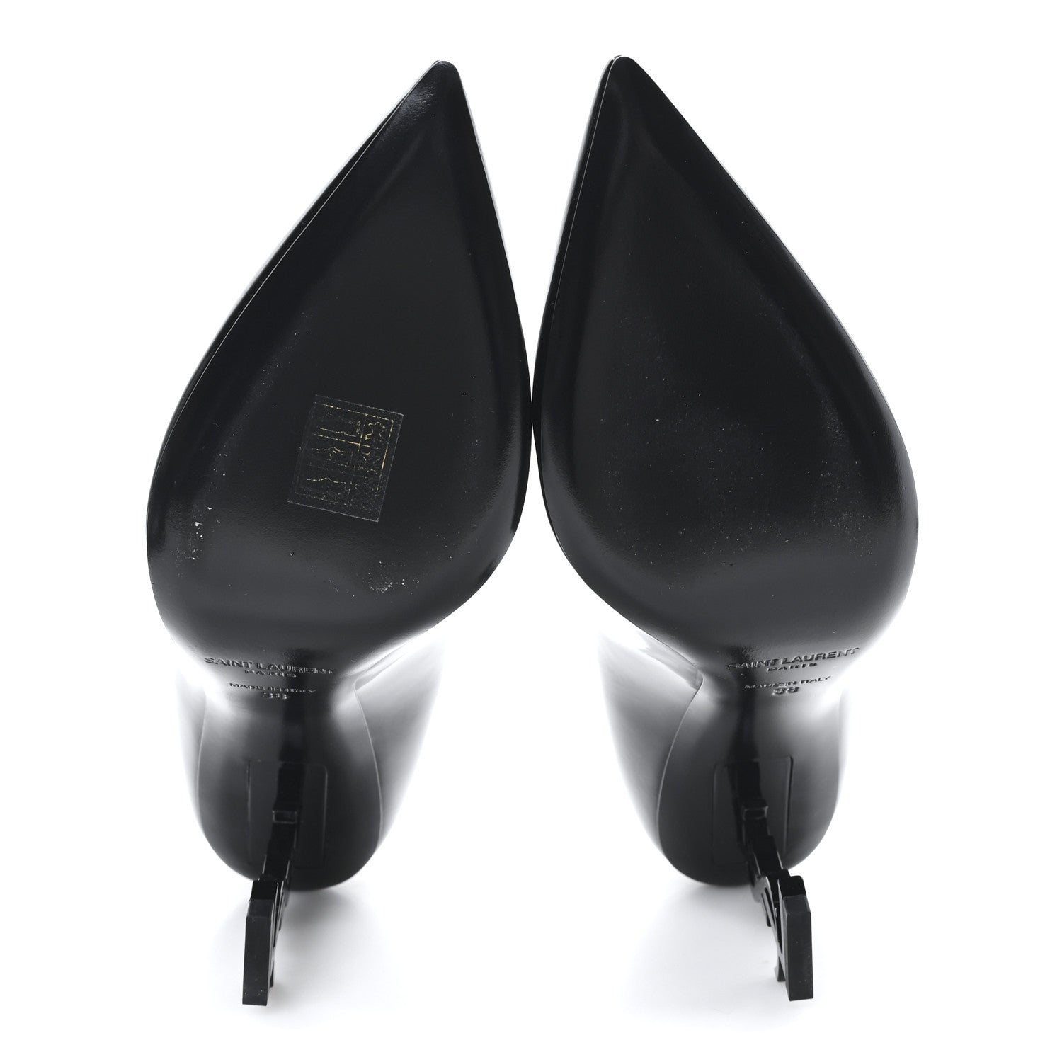 Saint Laurent Patent Opyum 85 Pumps 38 Black 6 of 10