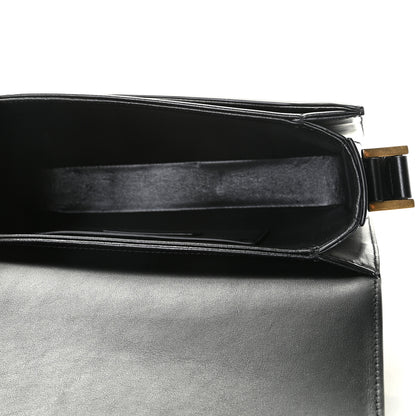 Saint Laurent Tweed Houndstooth Medium Solferino Satchel Black 9 of 11