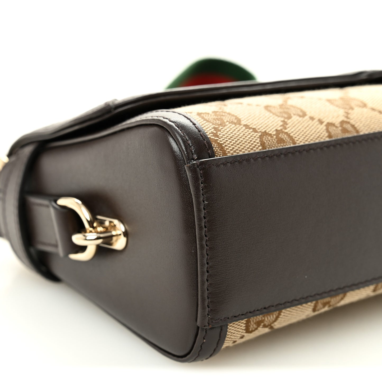 GG Monogram Medium Luce Shoulder Bag Beige Ebony