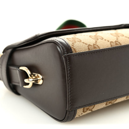 Gucci GG Monogram Medium Luce Shoulder Bag Beige Ebony 9 of 10
